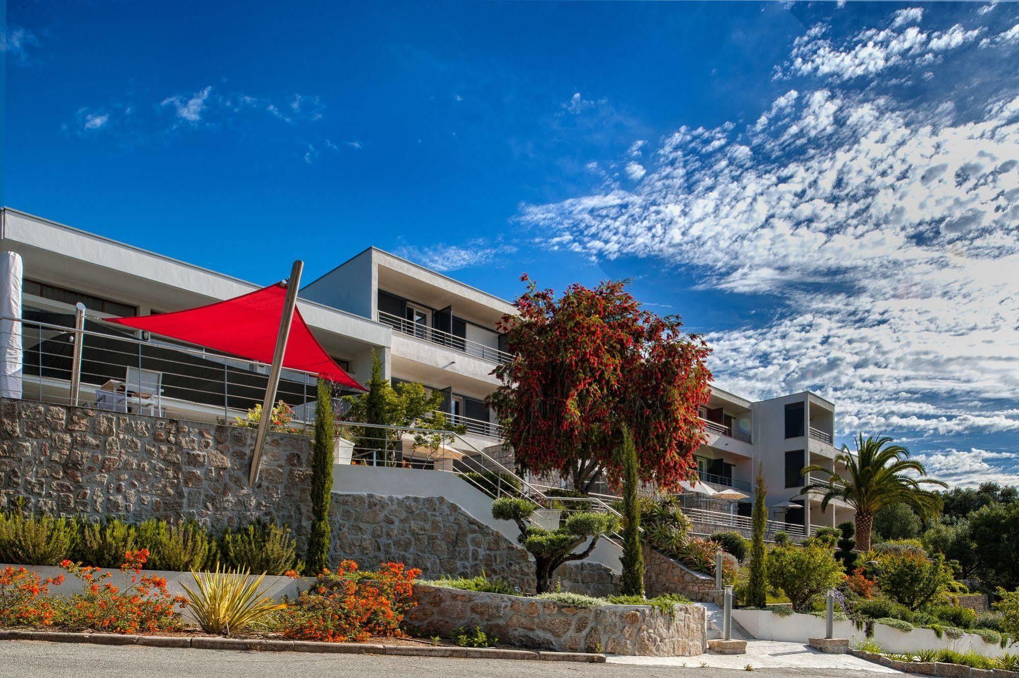 Hotel Les Eucalyptus Porto Pollo Bagian luar foto